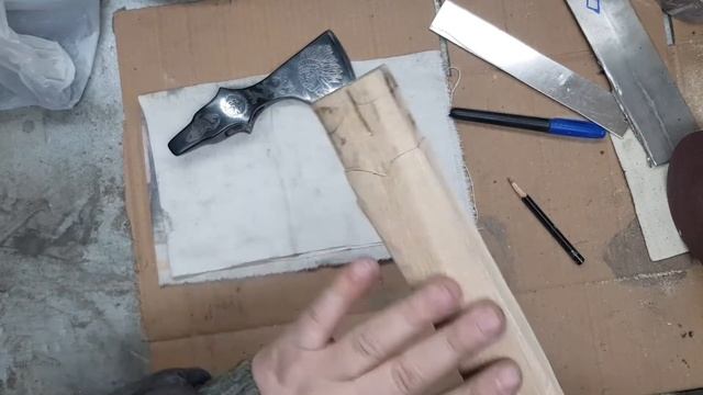 Топорище или рукоять топора. смотреть онлайн