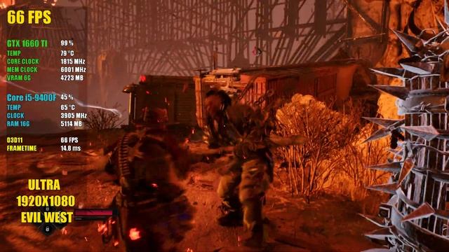 EVIL WEST | GTX 1660 TI | ULTRA SETTINGS | 1080p смотреть онлайн