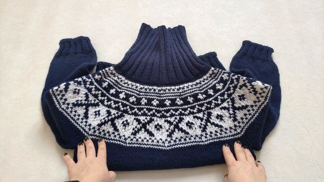 МК свитер мальчику 9-10 лет/ Экспресс мастер класс смотреть онлайн