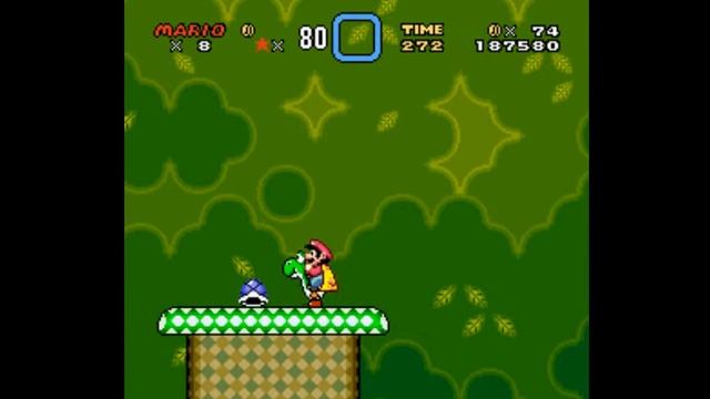 Super Mario World Zone 15 SNes plataform game смотреть онлайн