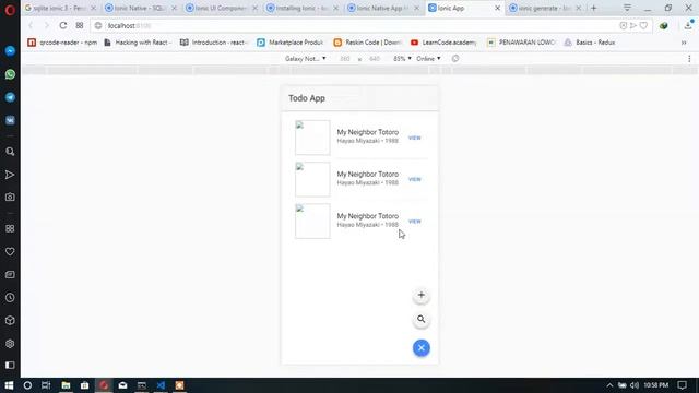 Tutorial Ionic 3 & SQLite Bag3 - Navigation смотреть онлайн