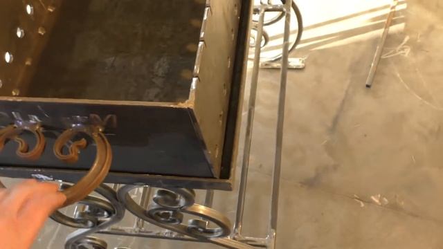 Кованый мангал своими руками смотреть онлайн