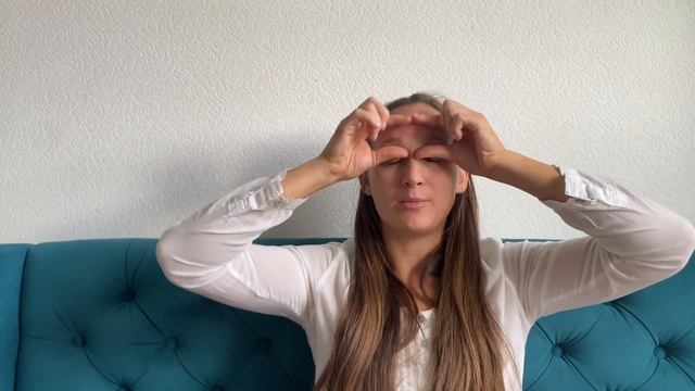 ФейсФитнес. Зона лба и межбровья.