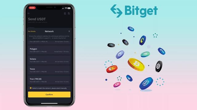 How to DEPOSIT or WITHDRAW crypto on BITGET Exchange mobile app | Tutorial смотреть онлайн