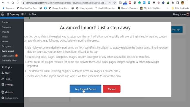 SuperMag WordPress Free Blog NewsPaper Magazine Theme 2022 Demo смотреть онлайн