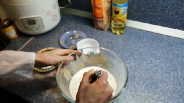 Оладьи с малиновым вареньем