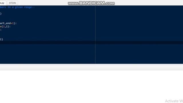 Prime numbers in range||Python tutorial смотреть онлайн