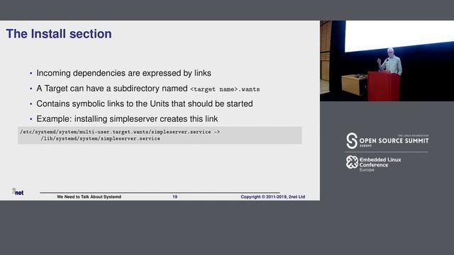 We Need to Talk About Systemd: Boot Time Optimization for the New init daemon - Chris Simmonds, 2ne смотреть онлайн