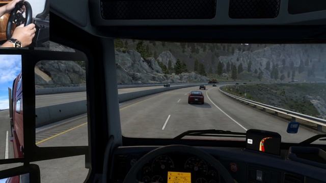 Road to Nevada Delivery Utility Pole | American Truck Simulator | Volvo VNL 780 550 HP смотреть онлайн