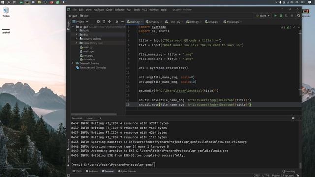 How to turn your Python file (.py) into an .exe (Tutorial 2021) смотреть онлайн