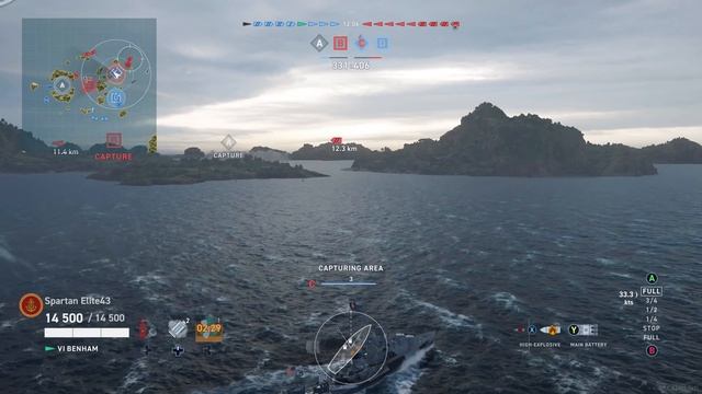Meet The Benham! Tier 6 American Destroyer (World of Warships Legends Xbox One X) 4k смотреть онлайн