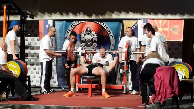 Nikola Živić 147,5kg/-82,5kg bench press - juniorski balkanski rekord / Konzul Power Training смотреть онлайн