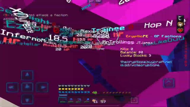 [NEW] BEST FACTION SERVER FOR MCPE! - Minecraft PE (Pocket Edition) смотреть онлайн