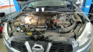 Будни АгРеГаТкИ. Ниссан Кашкай  HR16DE. Стук в двигателе на холостом ходу.