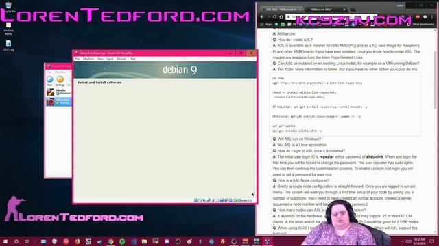 Allstar Link Installation by Command Line Debian 9 смотреть онлайн