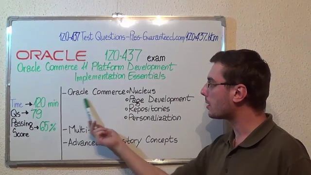 1Z0-437 – Oracle Exam Commerce 11 Platform Test Development Questions смотреть онлайн