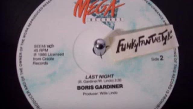 Boris GARDINER - Last Night 1986 смотреть онлайн