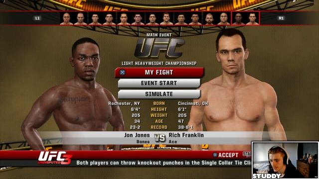 UFC Undisputed 3 Career EP.17! - Fighting BJ Penn up at Lightweight! смотреть онлайн