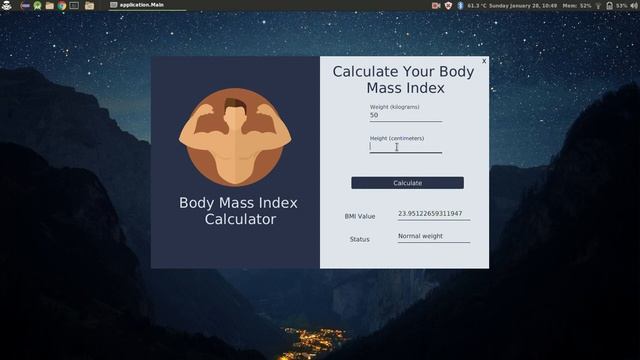 Javafx Tutorial #1 :BMI Calculator Using SceneBuilder (in Eclipse) Part 0 : Overview смотреть онлайн