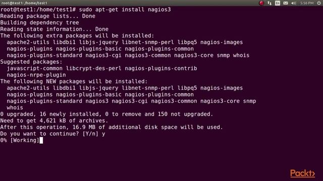 Linux Networking Solutions – Part 2 : Installing Nagios | packtpub.com смотреть онлайн