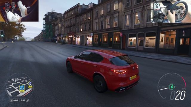 Forza Horizon 4 | ALFA ROMEO STELVIO QUADRIFOGLIO | Logitech G25 | RTX 3060 | 4K 60 FPS | Graphics смотреть онлайн