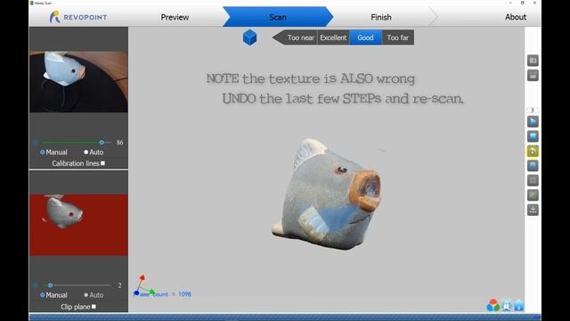 Ibiza Fish tutorial - 3D scan Revopoint POP 2 смотреть онлайн
