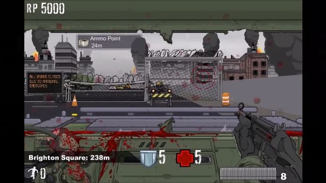Road of the Dead 2 - Lost Guns (Flash Game) смотреть онлайн