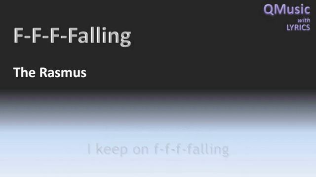 F-F-F-Falling - The Rasmus смотреть онлайн