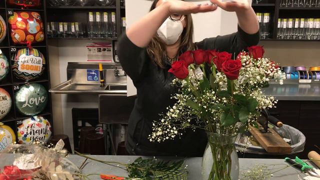 Unforgettable Rose Arrangement Tutorial