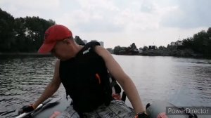 Катаемся на лодке ПВХ. Река Обь. Островок. Шашлык.