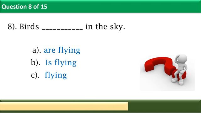 Present Continuous Tense | English Grammar Test 📝 смотреть онлайн