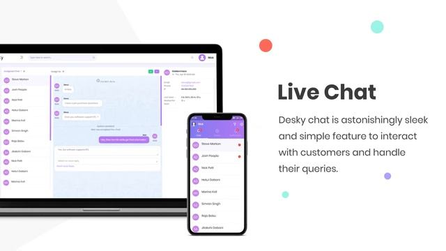 Desky Support : Ticketing System + Live Chat смотреть онлайн