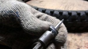 Шиповка моторезины своими руками. Зимняя моторезина.