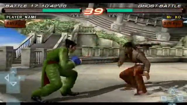 PSP EMULATOR- TEKKEN 6 GHOST STORY!!! смотреть онлайн