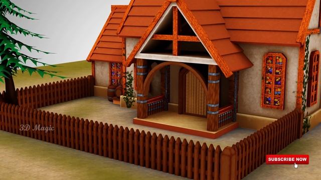 Blender 2.81 Beta Eevee Test Render_Stylized House смотреть онлайн