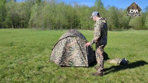 трехместная палатка duck mania