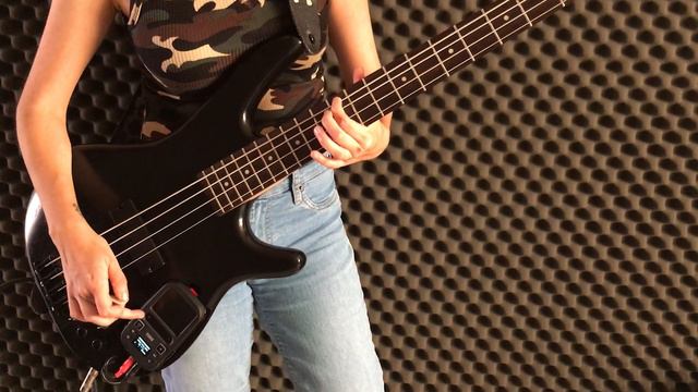 Ibanez SRKP4 con Korg Mini Kaos Pad смотреть онлайн