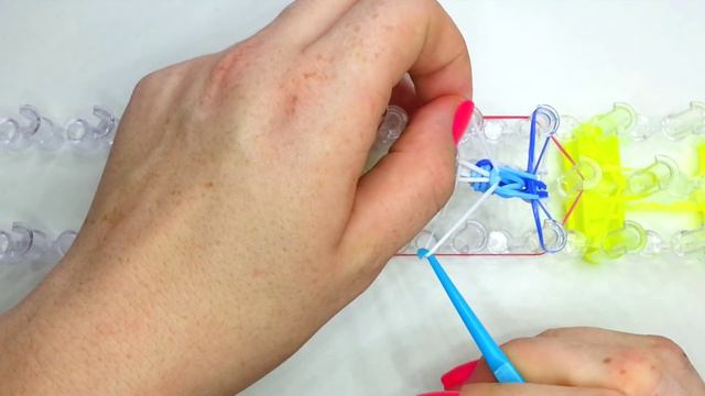 Бриз из резинок на станке Breeze Rainbow loom bands for kids DIY смотреть онлайн