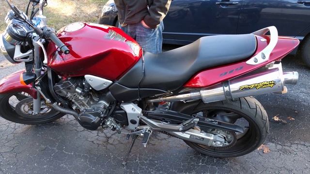 `07 Honda CB900 Hornet - Two Brothers exhaust смотреть онлайн