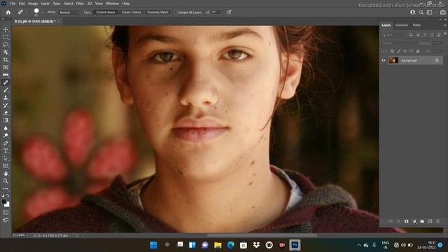 Spot healing brush tool photoshop part 13 video смотреть онлайн