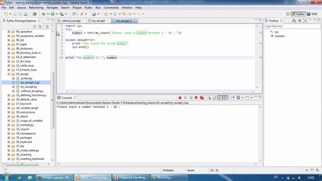 สอนไพทอน บทที่ 14 การจัดการข้อผิดพลาดใน Python ดักจับ Error смотреть онлайн