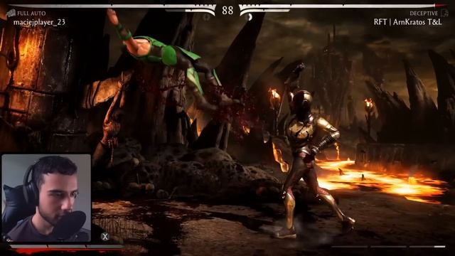 Я СЫГРАЛ ЗА РЕПТИЛИЮ ЧЕЛОВЕКА В Mortal Kombat?! смотреть онлайн