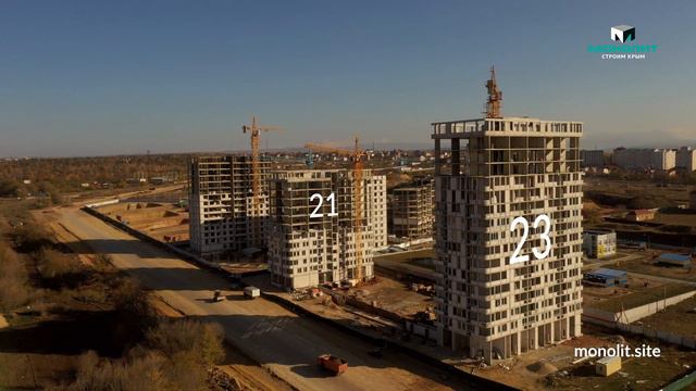 Дневники строительства Города «Крымская Роза» (Октябрь 2021) смотреть онлайн