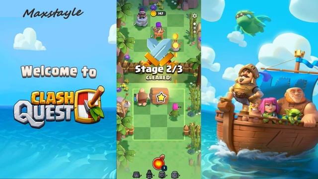 НОВАЯ ИГРА SUPERCELL ► Clash Quest #1 смотреть онлайн