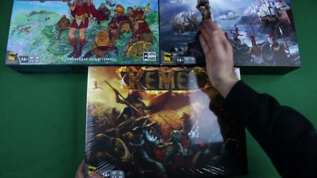 Иниш, Киклады, Кемет - игры от Matagot всё ещё в плёнке - ВПЛЁНКИНГ №2