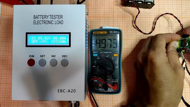 Калибровка напряжения и тока электронной нагрузки #Zketech #EBC-A20 #ZKE смотреть онлайн