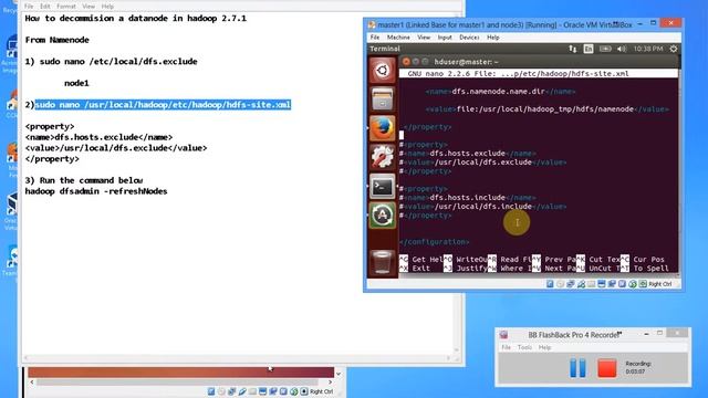 how to decommission a datanode in hadoop 2 x смотреть онлайн