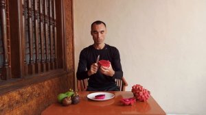 Драгон фрукт /Питахайя/ как чистить.