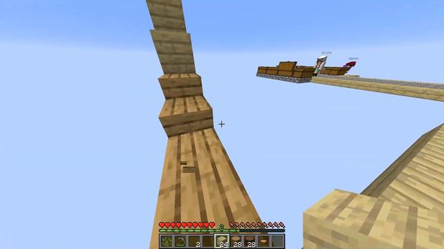 ТРИ ЧЕЛОВЕКА ПЫТАЮТСЯ ВЫЖИТЬ НА ОДНОМ БЛОКЕ #3 ➤ Minecraft смотреть онлайн