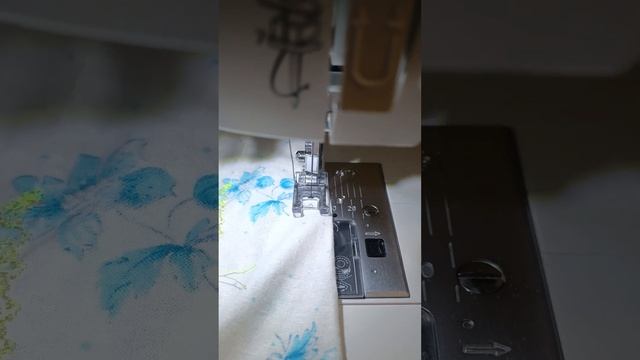 Necchi-205D. Редактирование размера строчки, работа с ячейкой памяти.